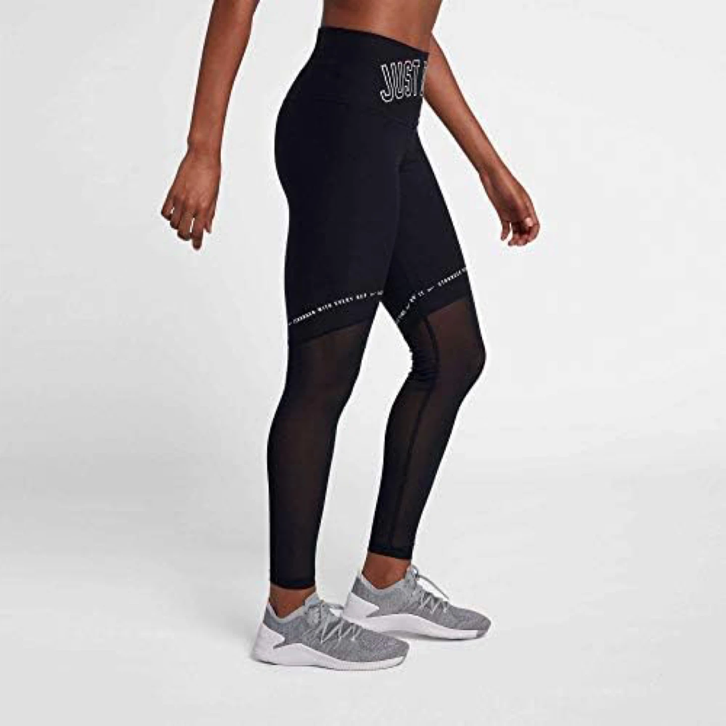 Nike Just Do It Leggings Black mesh - photo 2