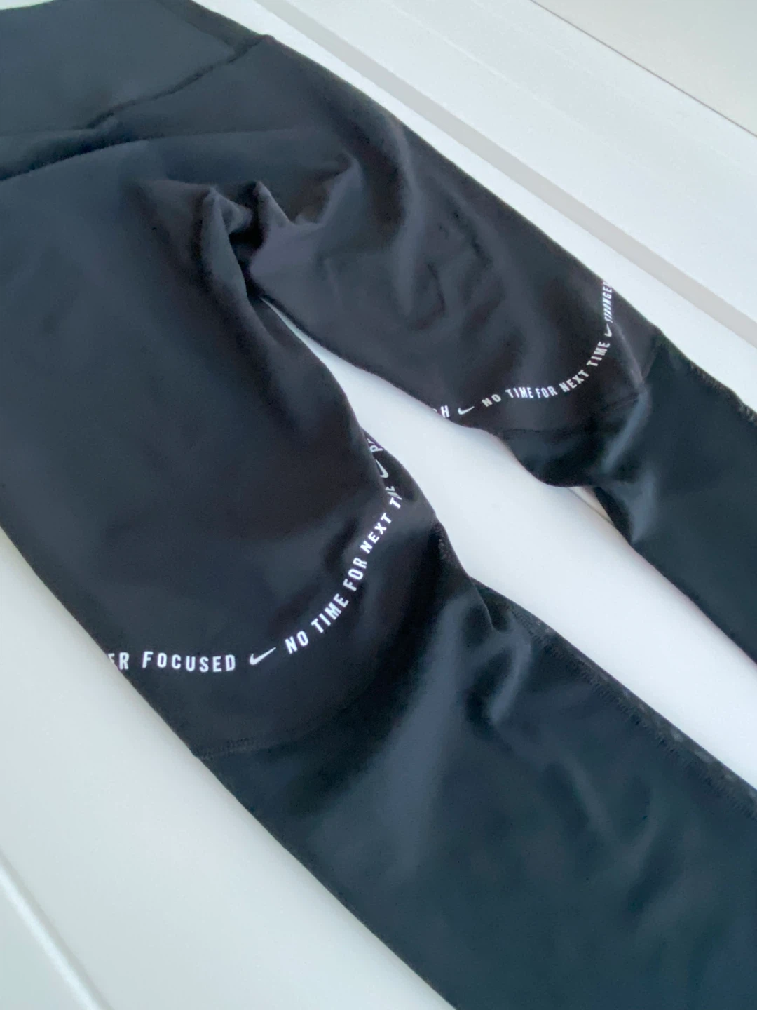 Nike Just Do It Leggings Black mesh - photo 5