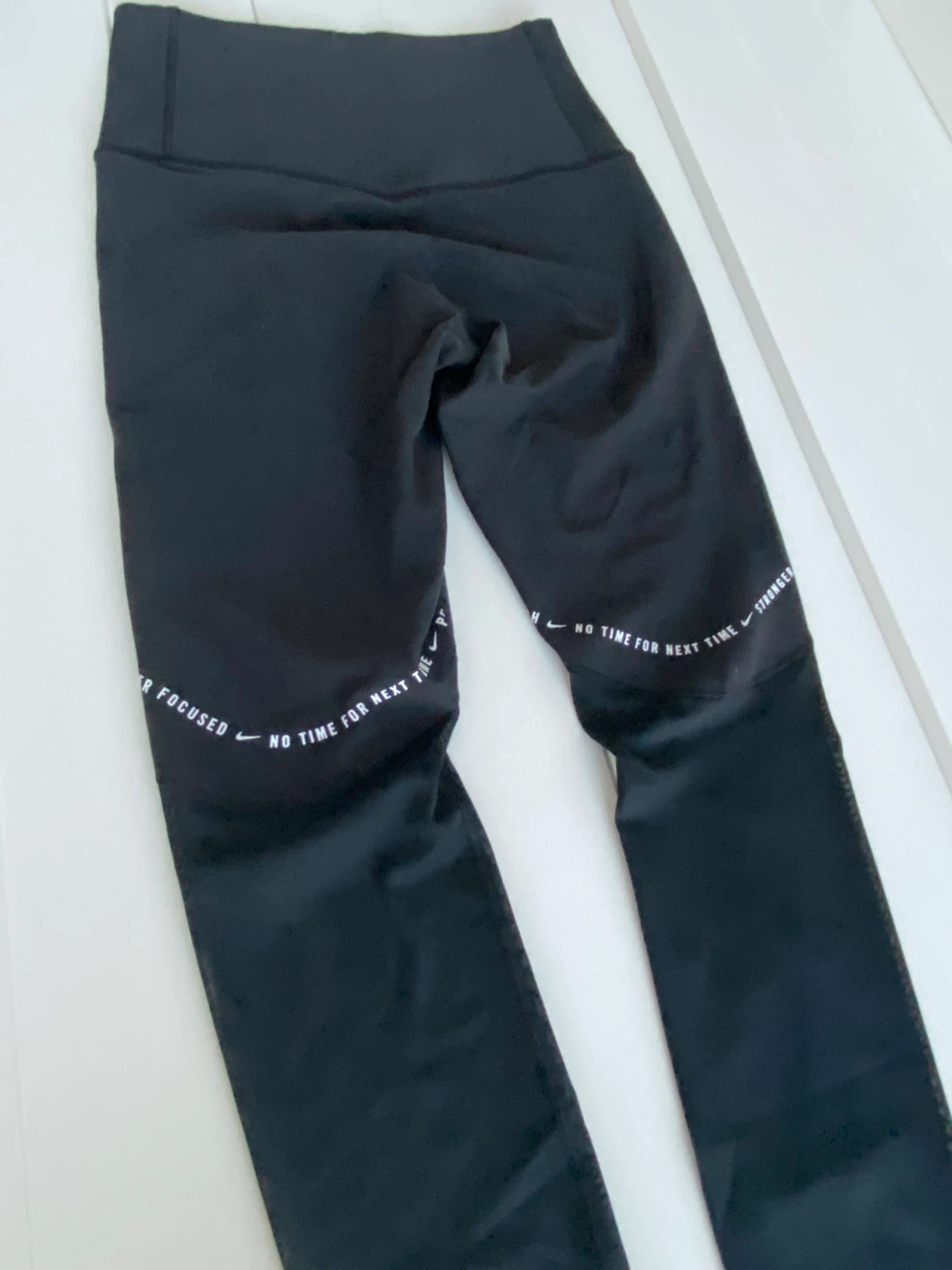 Nike Just Do It Leggings Black mesh - photo 4