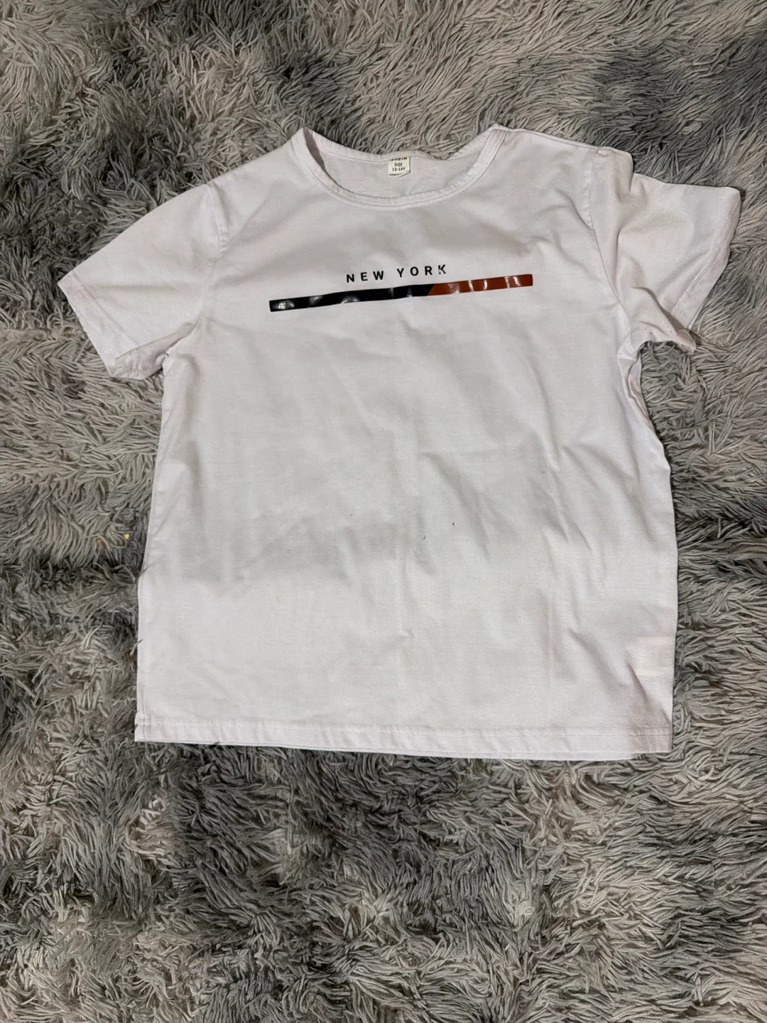 White New York Graphic T-Shirt