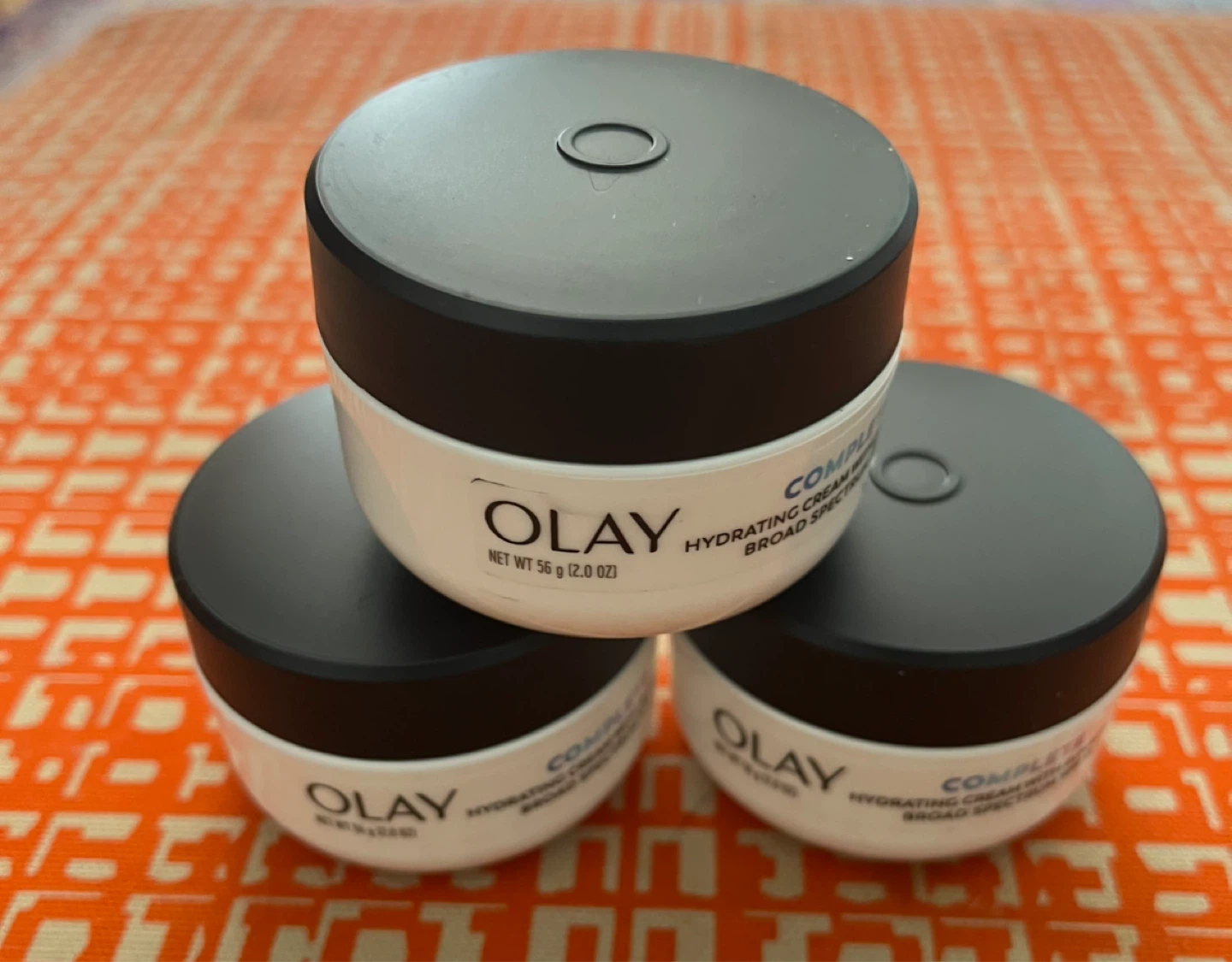 Olay Complete Hydrating Cream with Sunscreen SPF 15 (3-pack)