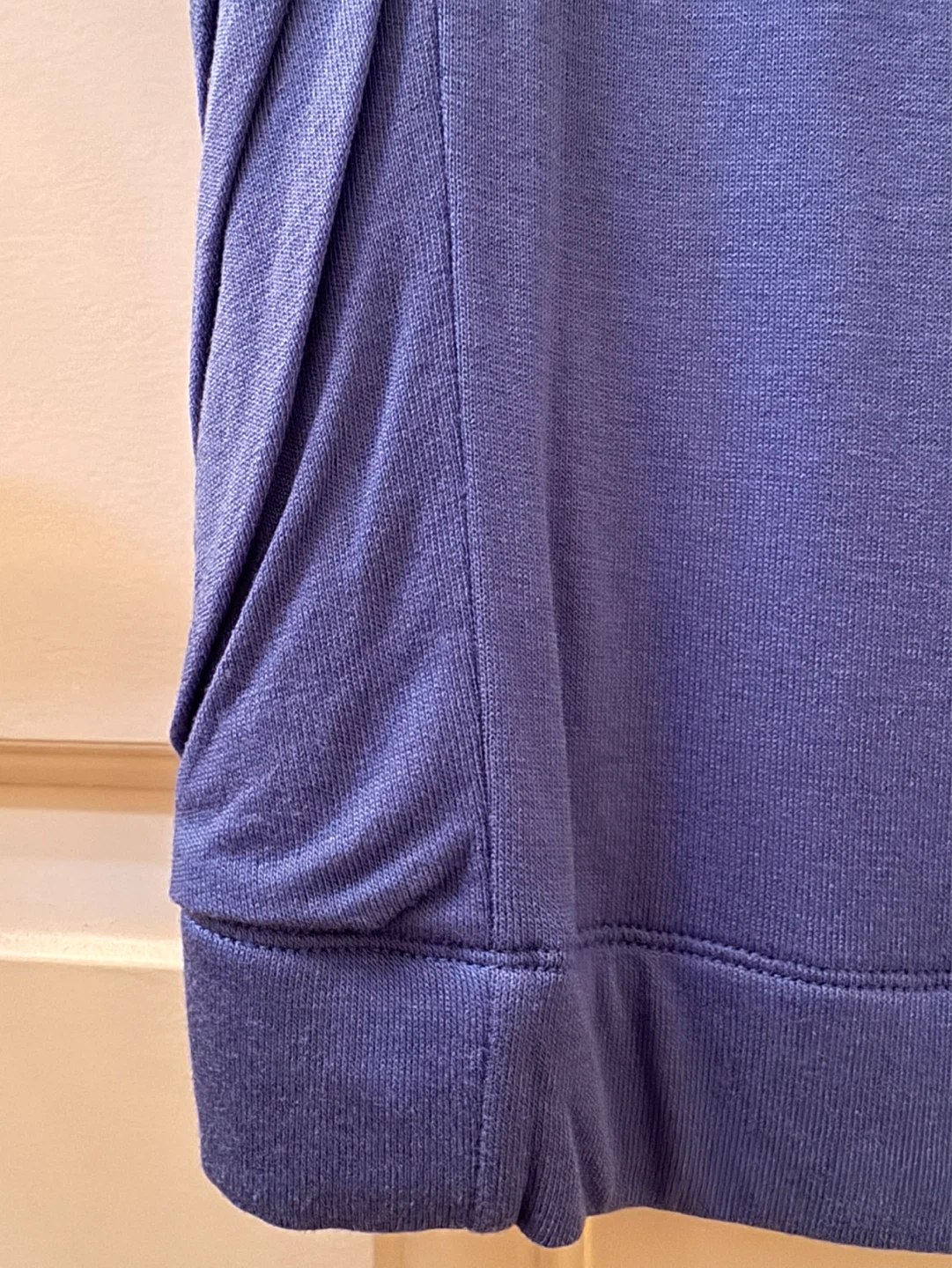 BCBGMAXAZRIA Ruched Dress Blue Size S - photo 4
