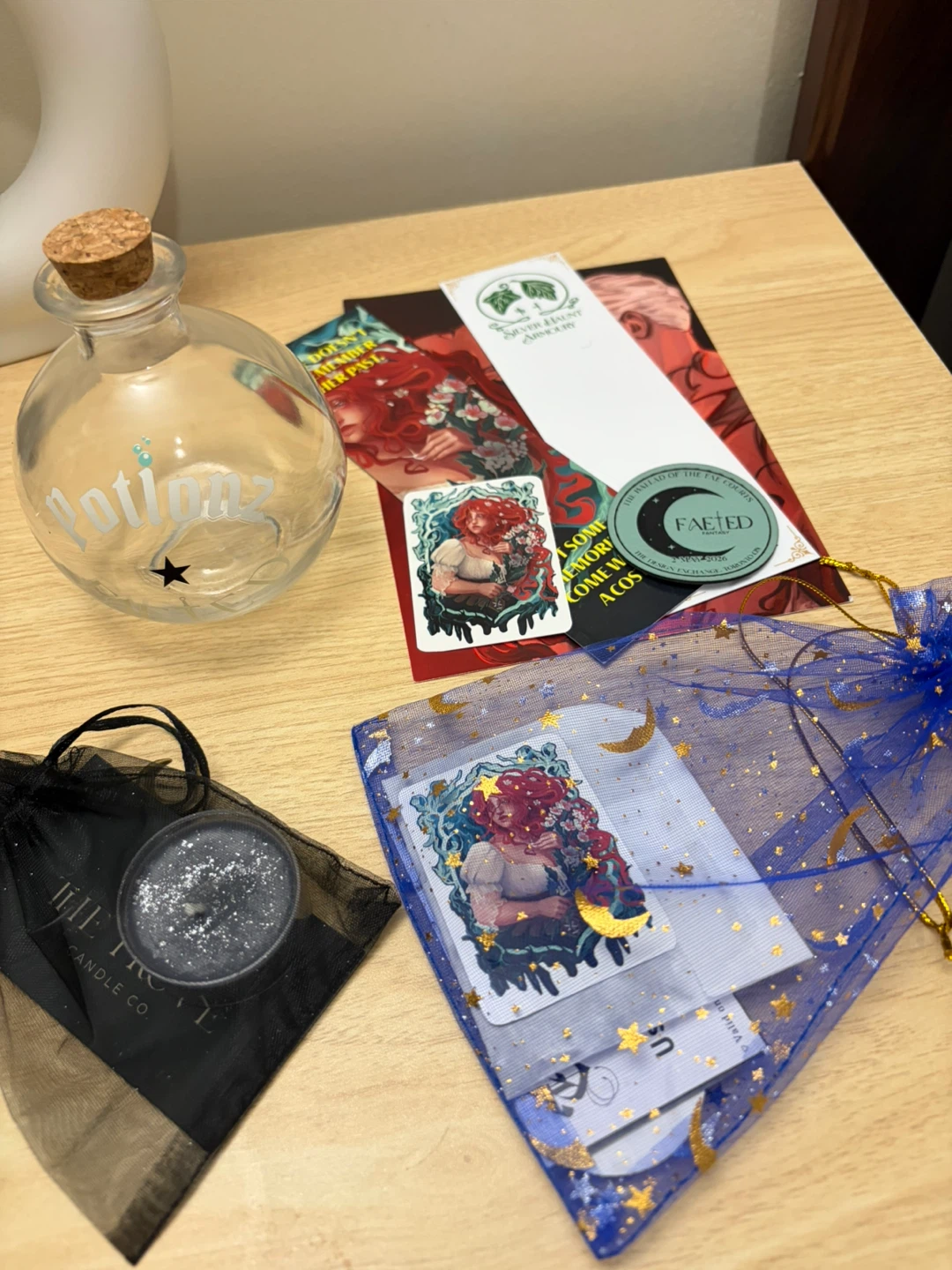 Whimsical Fantasy Themed Potion Bottle and Collectibles - photo 3
