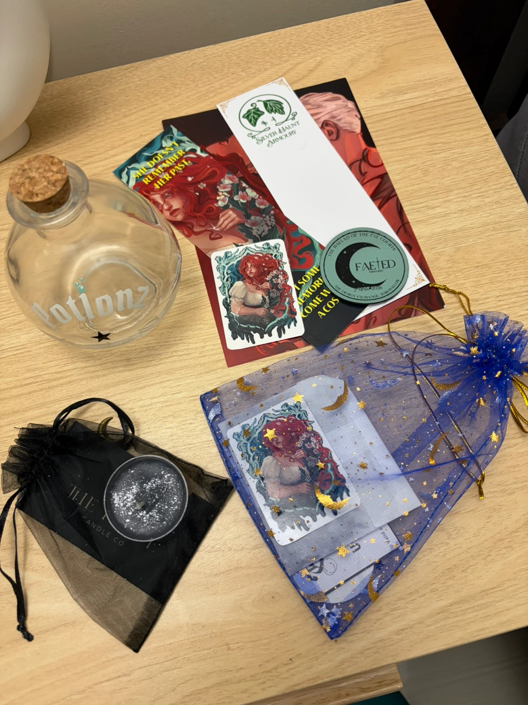 Whimsical Fantasy Themed Potion Bottle and Collectibles - photo 2