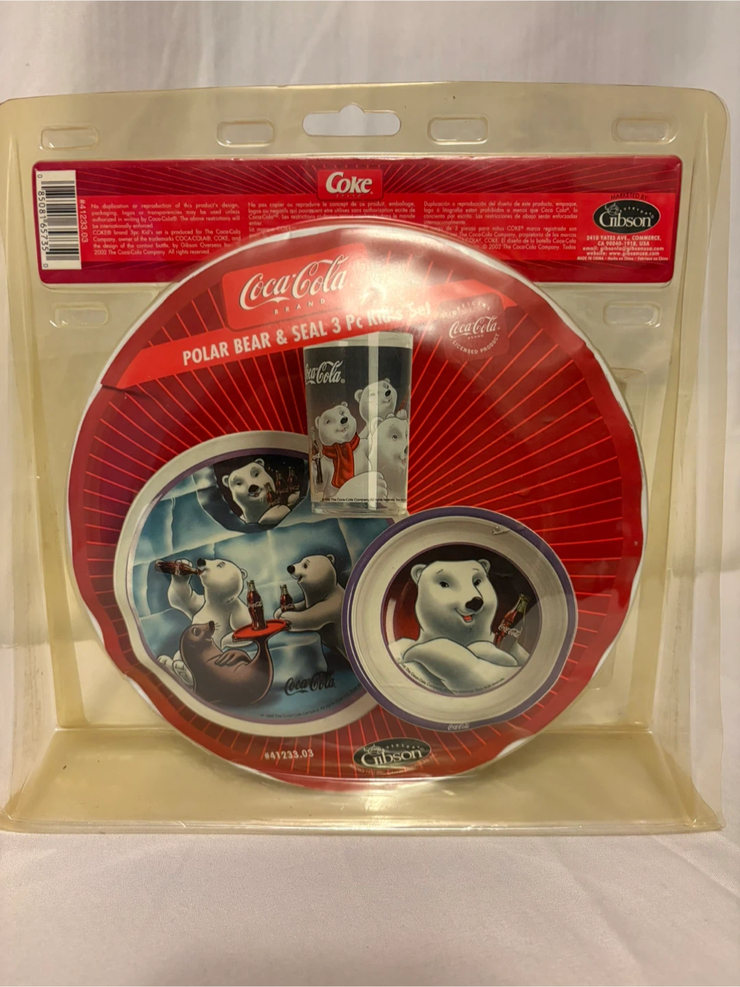 Coca-Cola Polar Bear & Seal 3 Piece Kids Set - photo 2