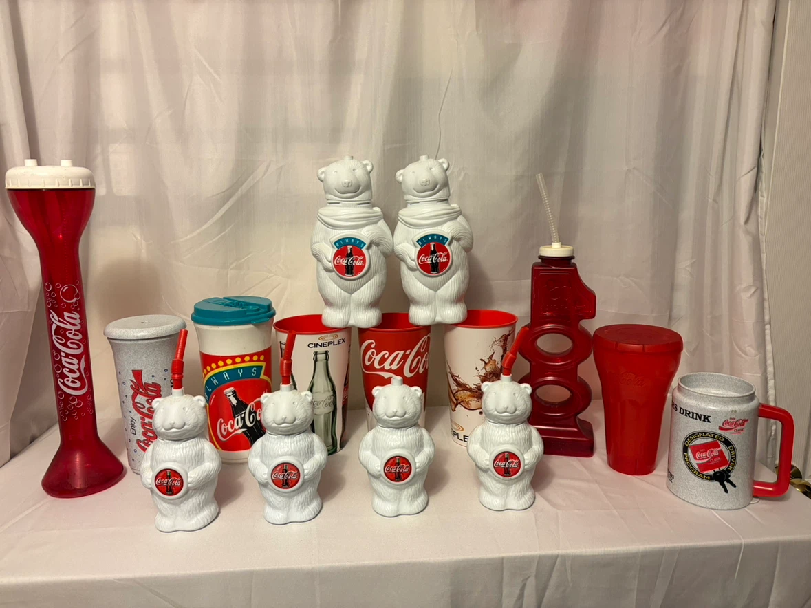 Coca Cola Plastic Drink Containers
