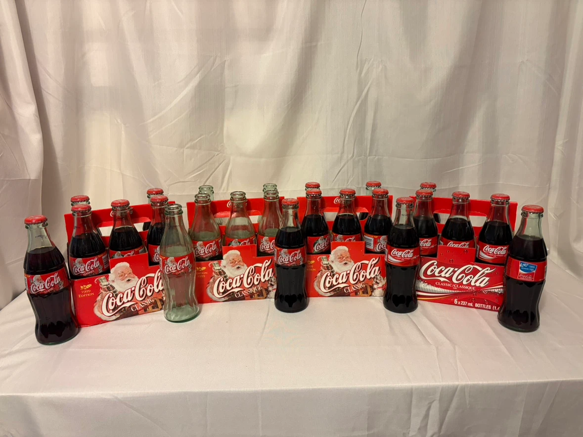 Coca Cola 6 packs with case