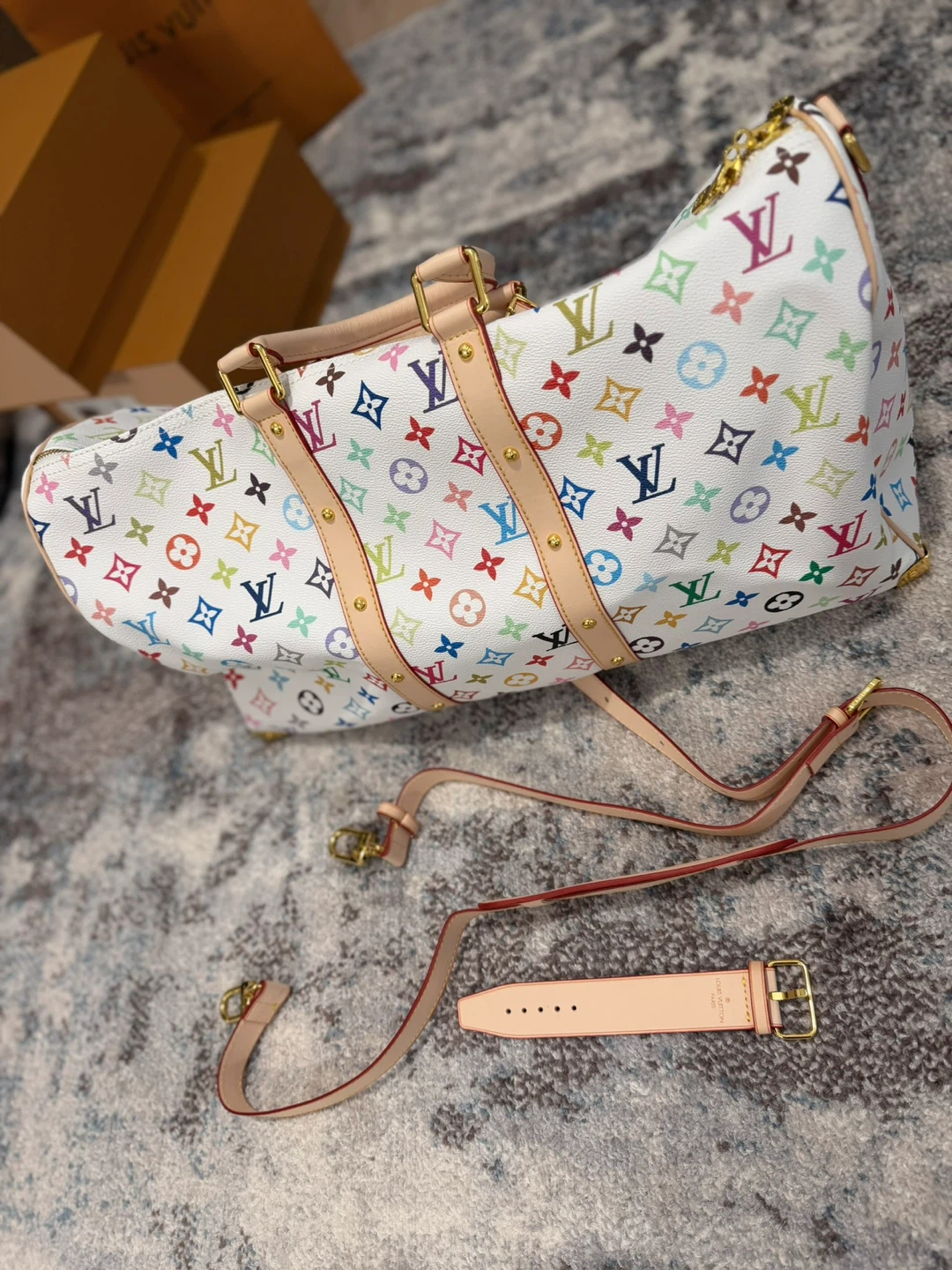 Louis Vuitton Keepall Bandouliere 45 Multicolore - photo 2