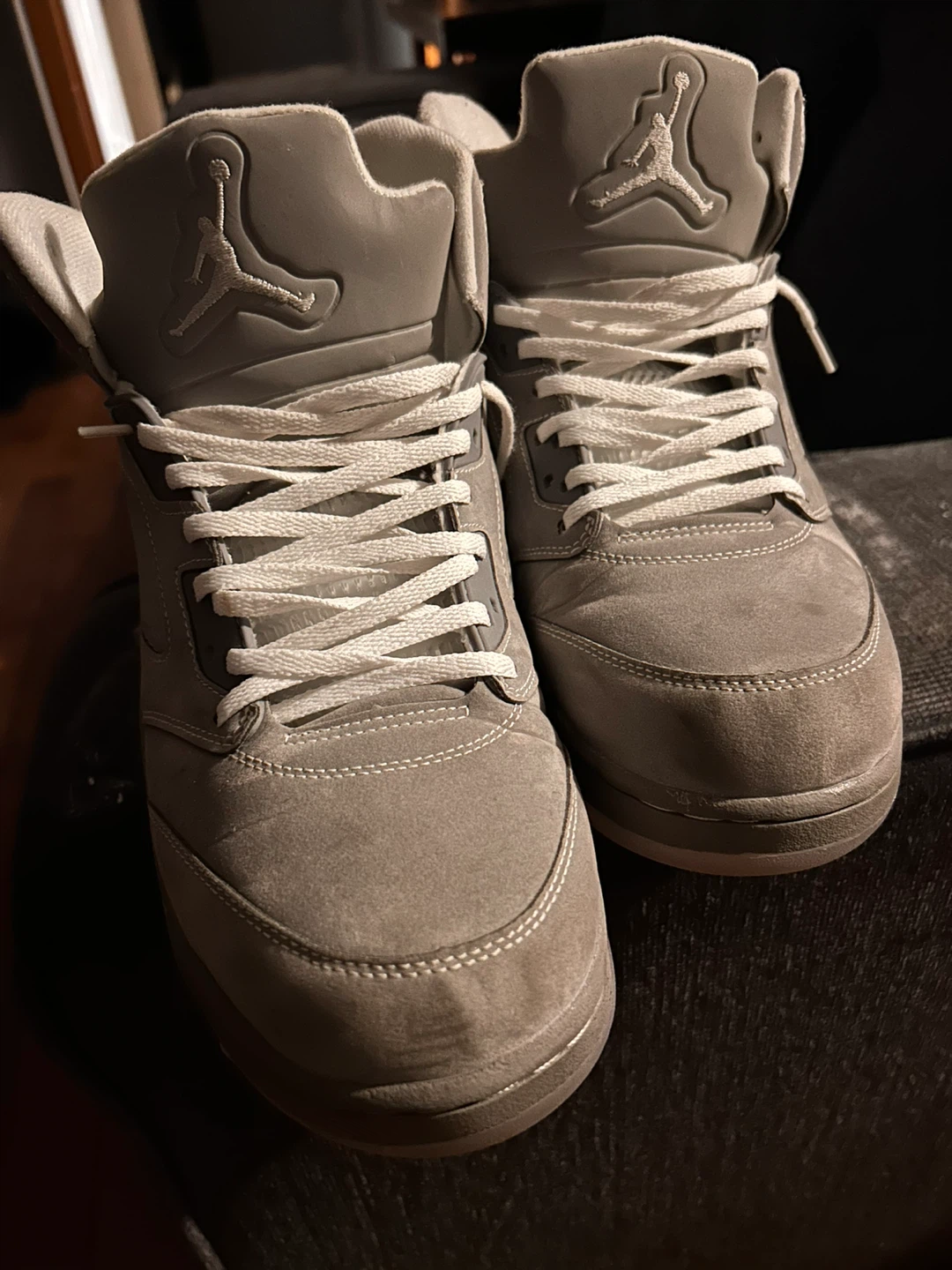 Air Jordan 5 "Wolf Grey" Sneakers - photo 5