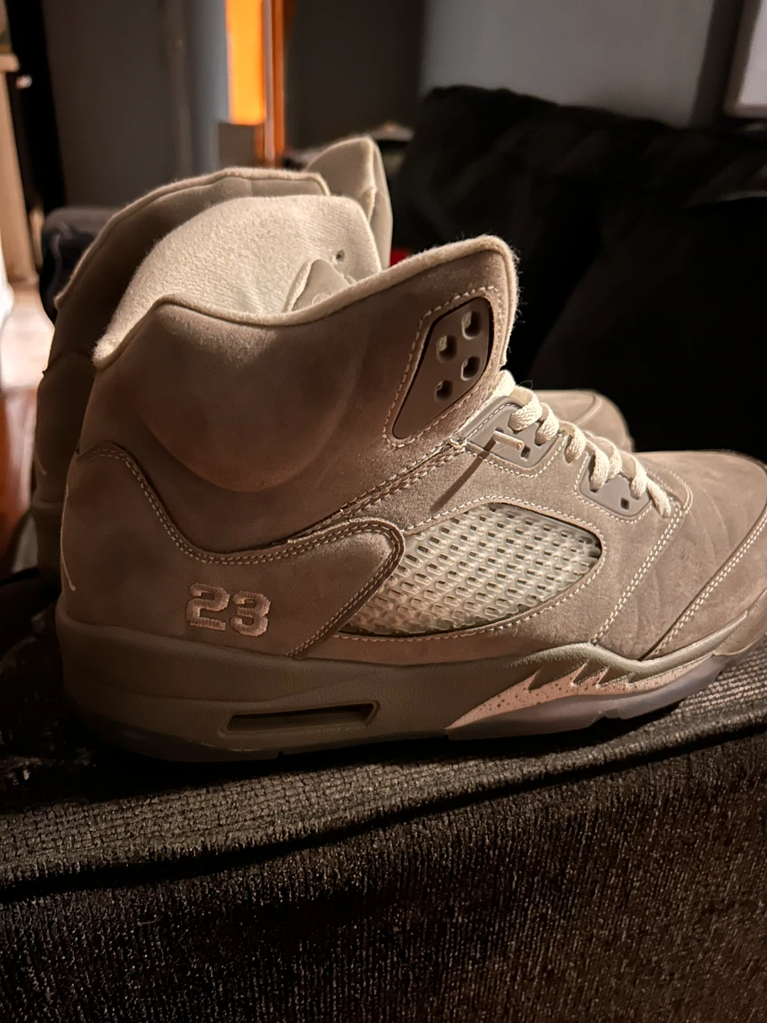 Air Jordan 5 "Wolf Grey" Sneakers