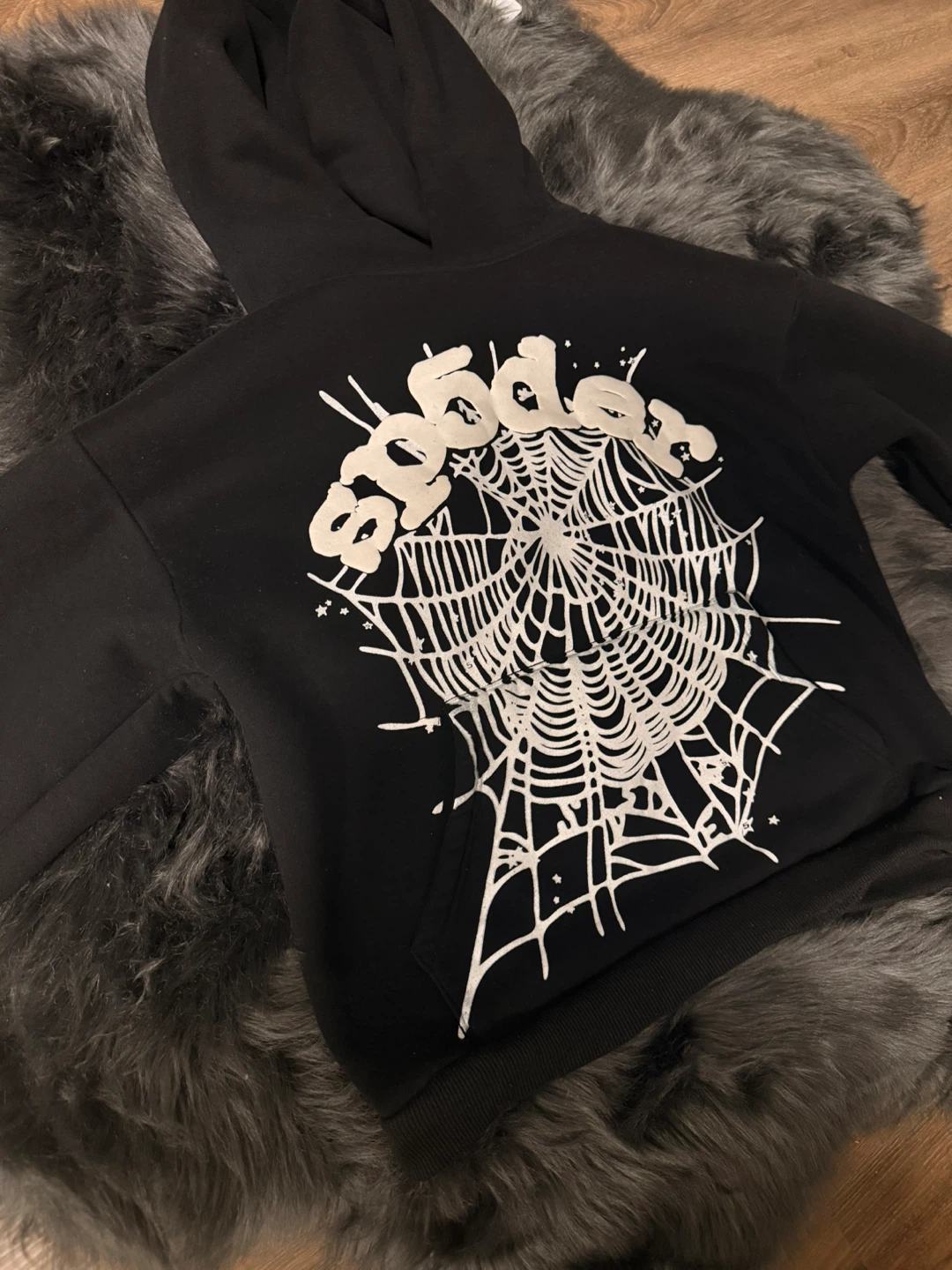 Spider Worldwide Hoodie Black Small