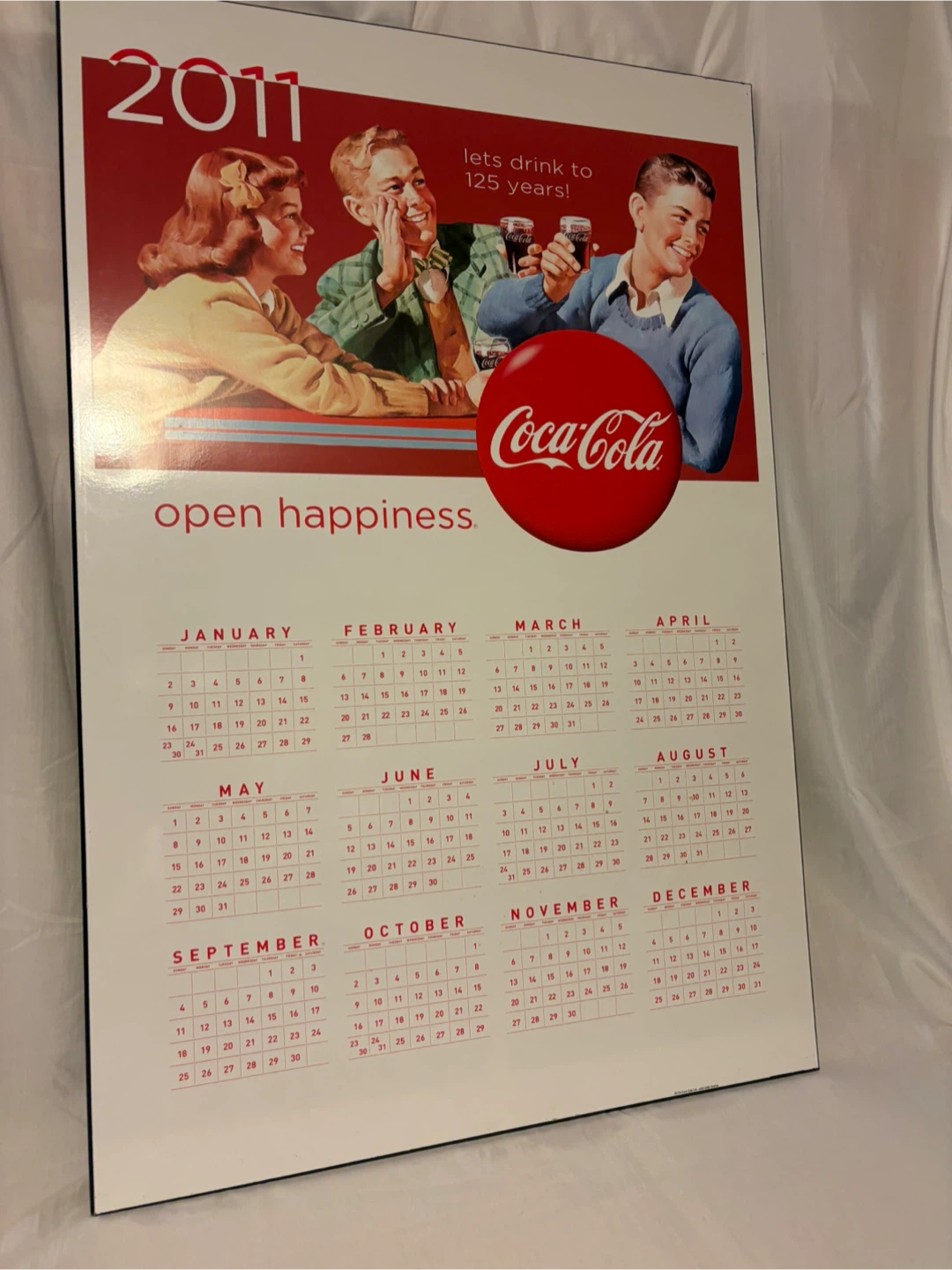 Coca-Cola 2011 Calendar
