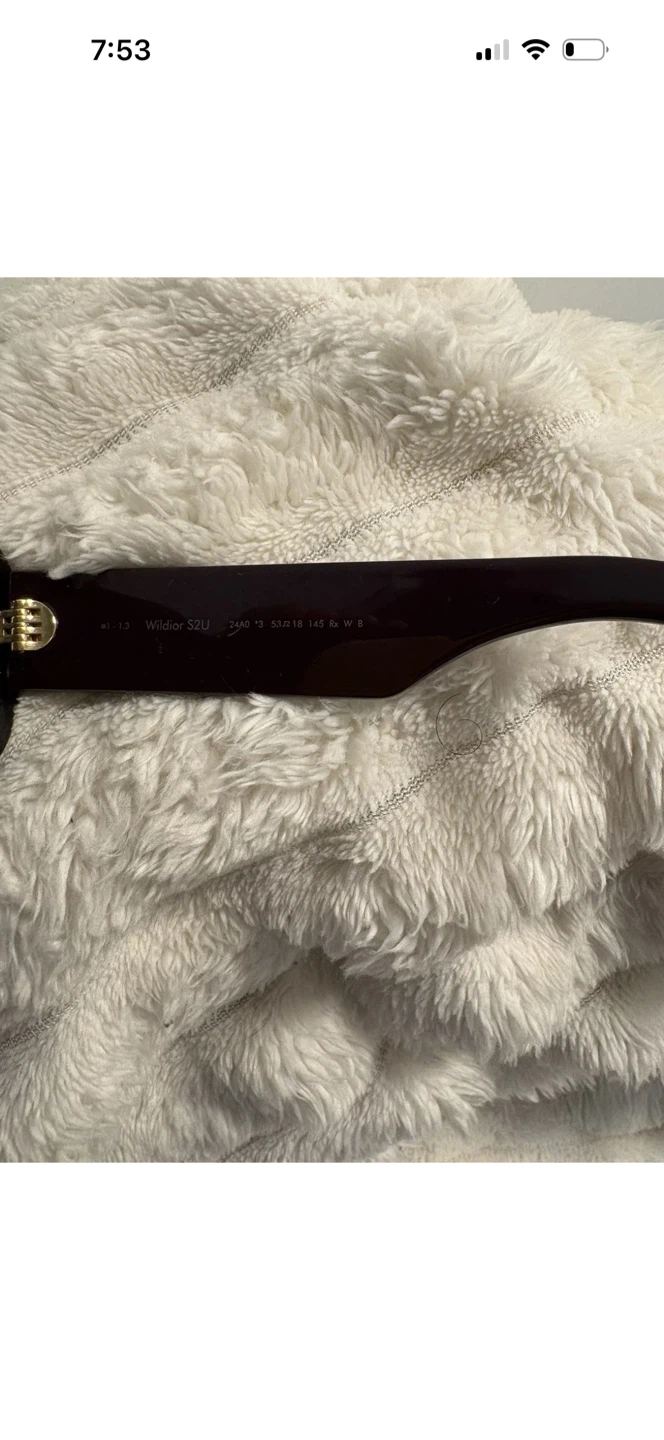 $300dior wildior s2u sunglasses w case&lens wipe - photo 3