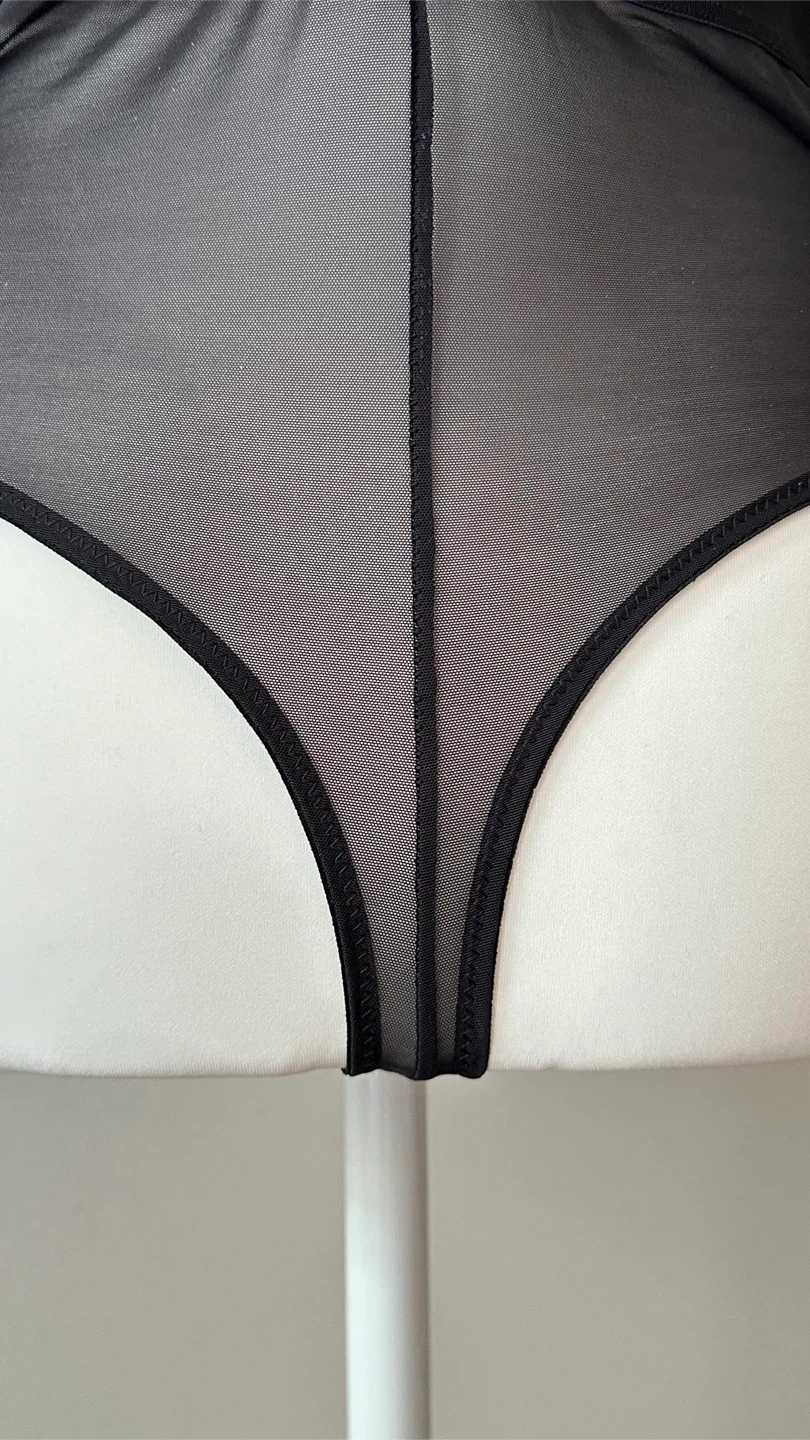 DKNY Black Corset Bodysuit 36D-36DD - photo 4