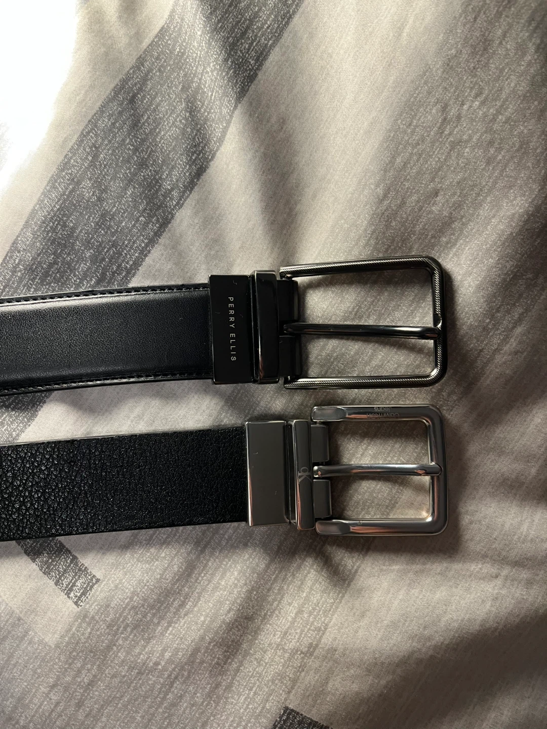 Perry Ellis and Calvin Klein Reversible Belt