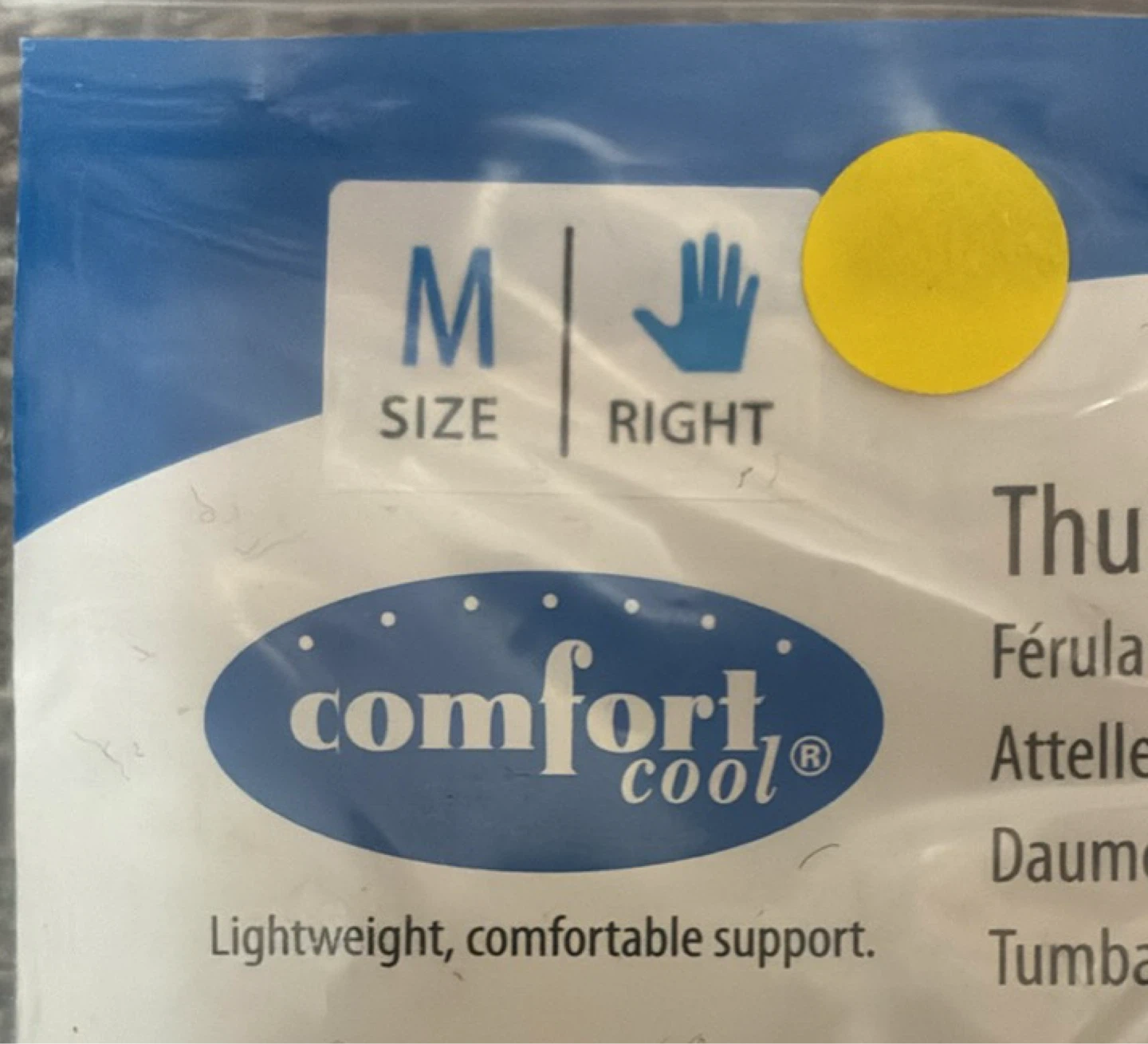 New Comfortool Thumb Splint Brace - Medium Right - photo 4