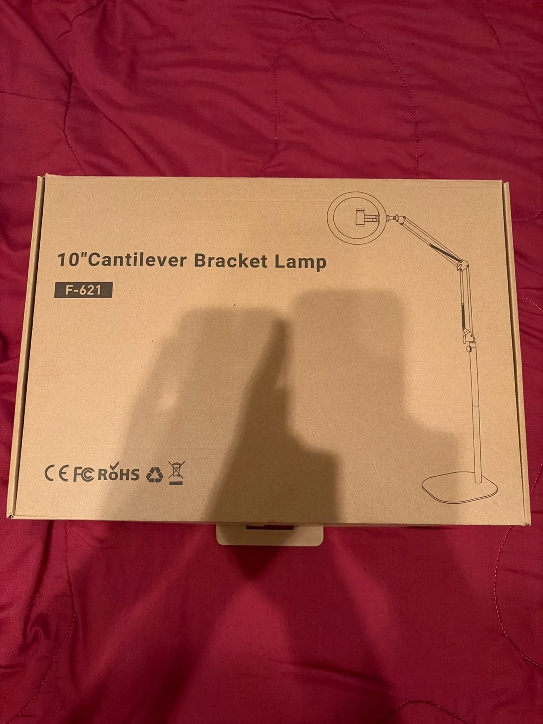 10" Cantilever Bracket Lamp / ring light