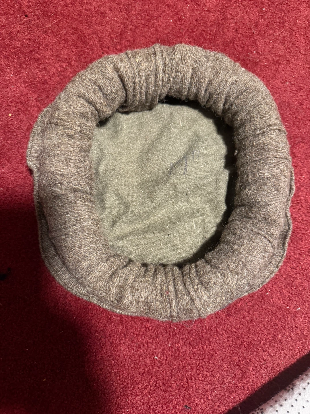 Afghan Cap Pakol Wool Hat - photo 3