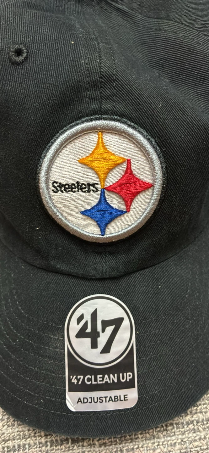 New ‘47 Pittsburgh Steelers Clean Up Adjustable Baseball Cap - photo 2