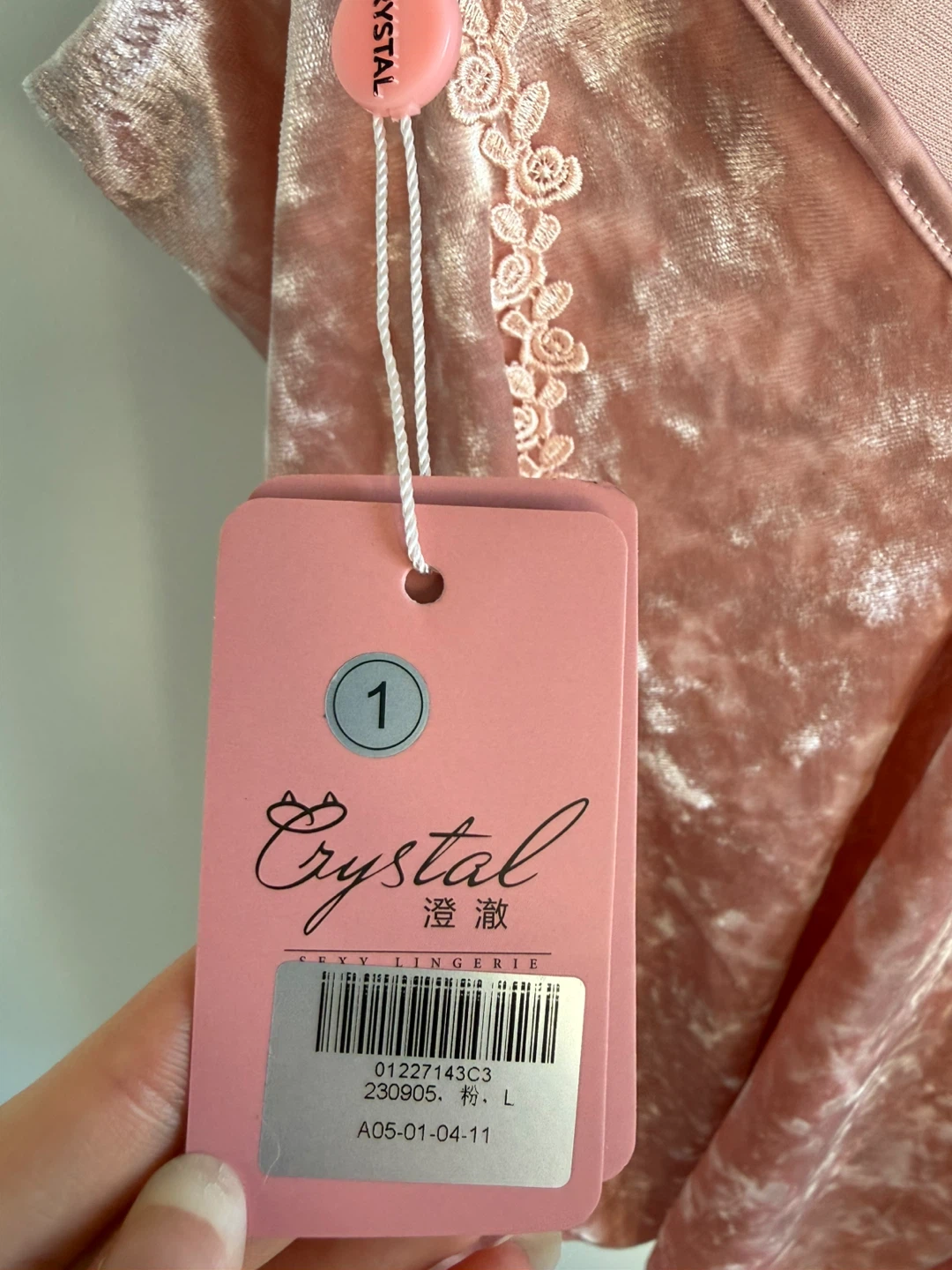 💝Pink Velvet Lingerie Slip Dress🎀 - photo 2