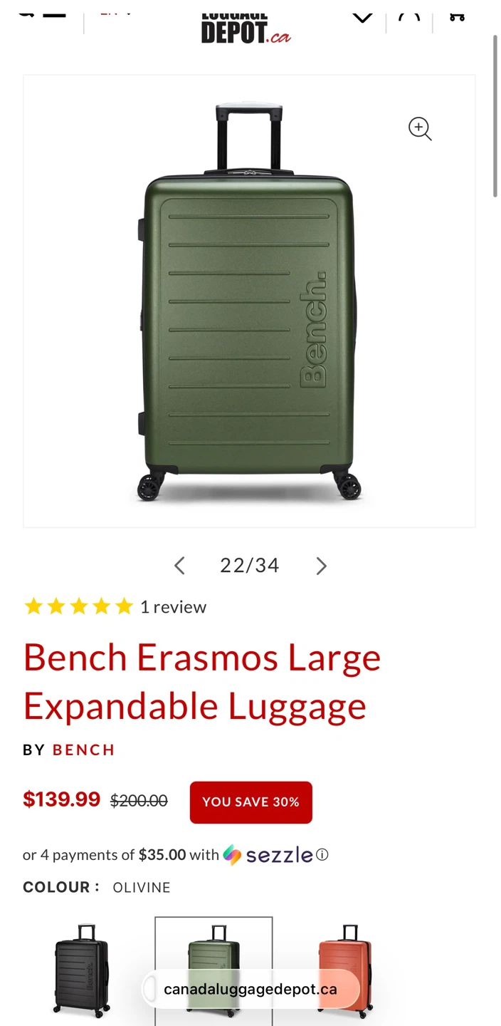 Bench Luggage - photo 5