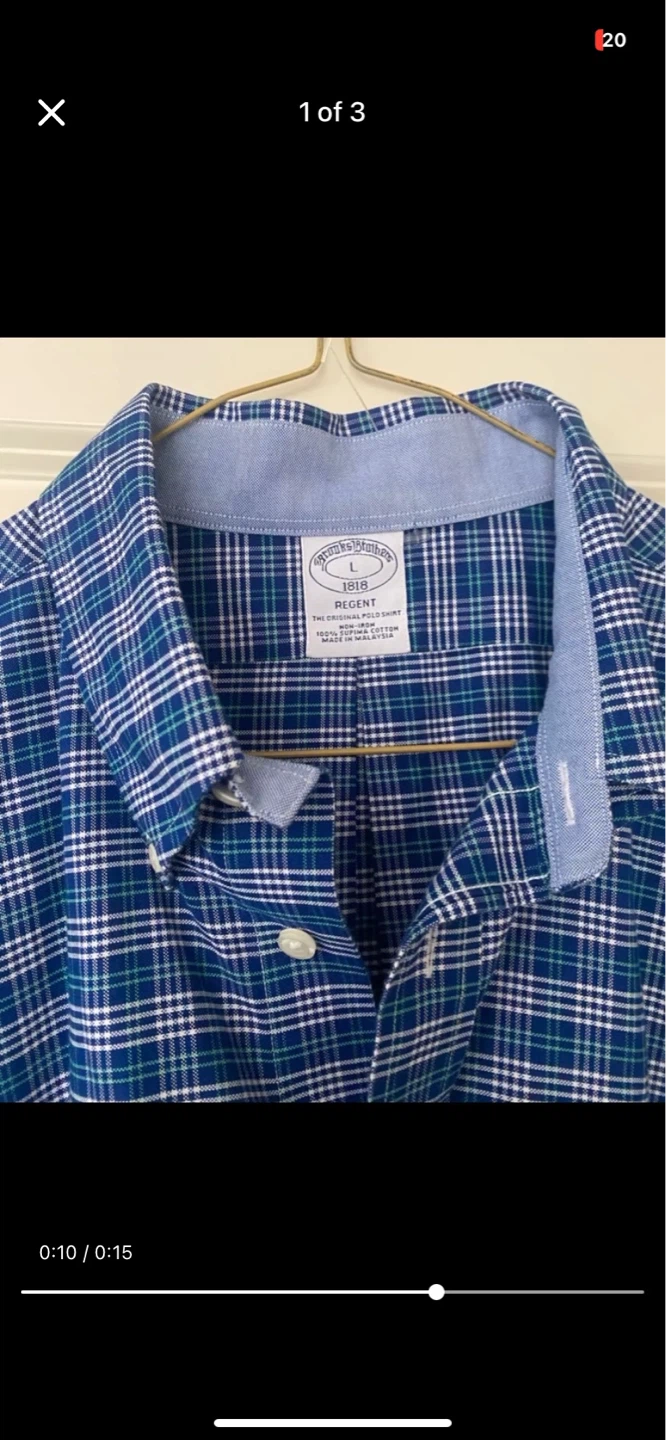 Brooks Brothers Regent Original Polo Shirt non-Iron