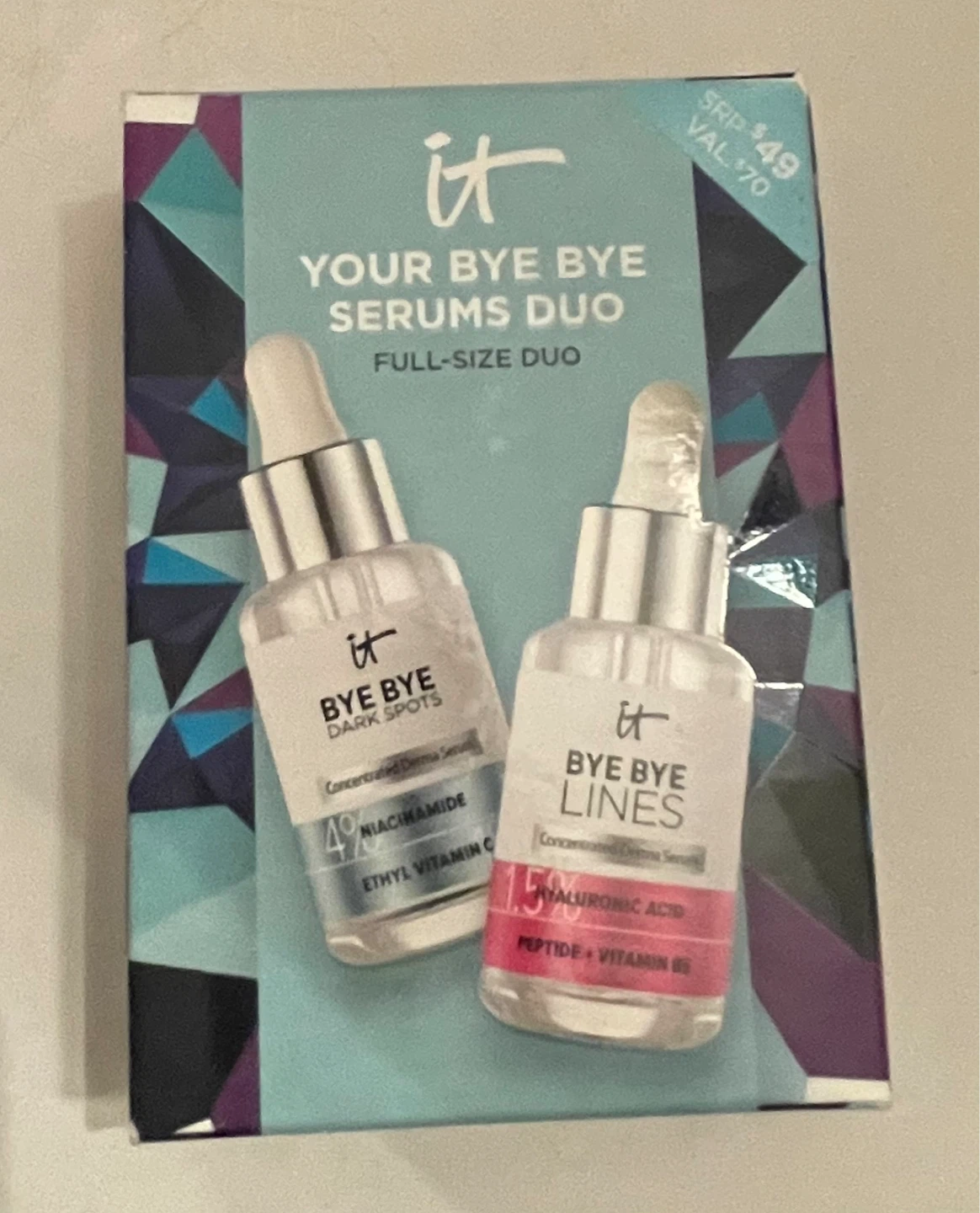 IT Cosmetics Bye Bye Serums Duo Full-Size