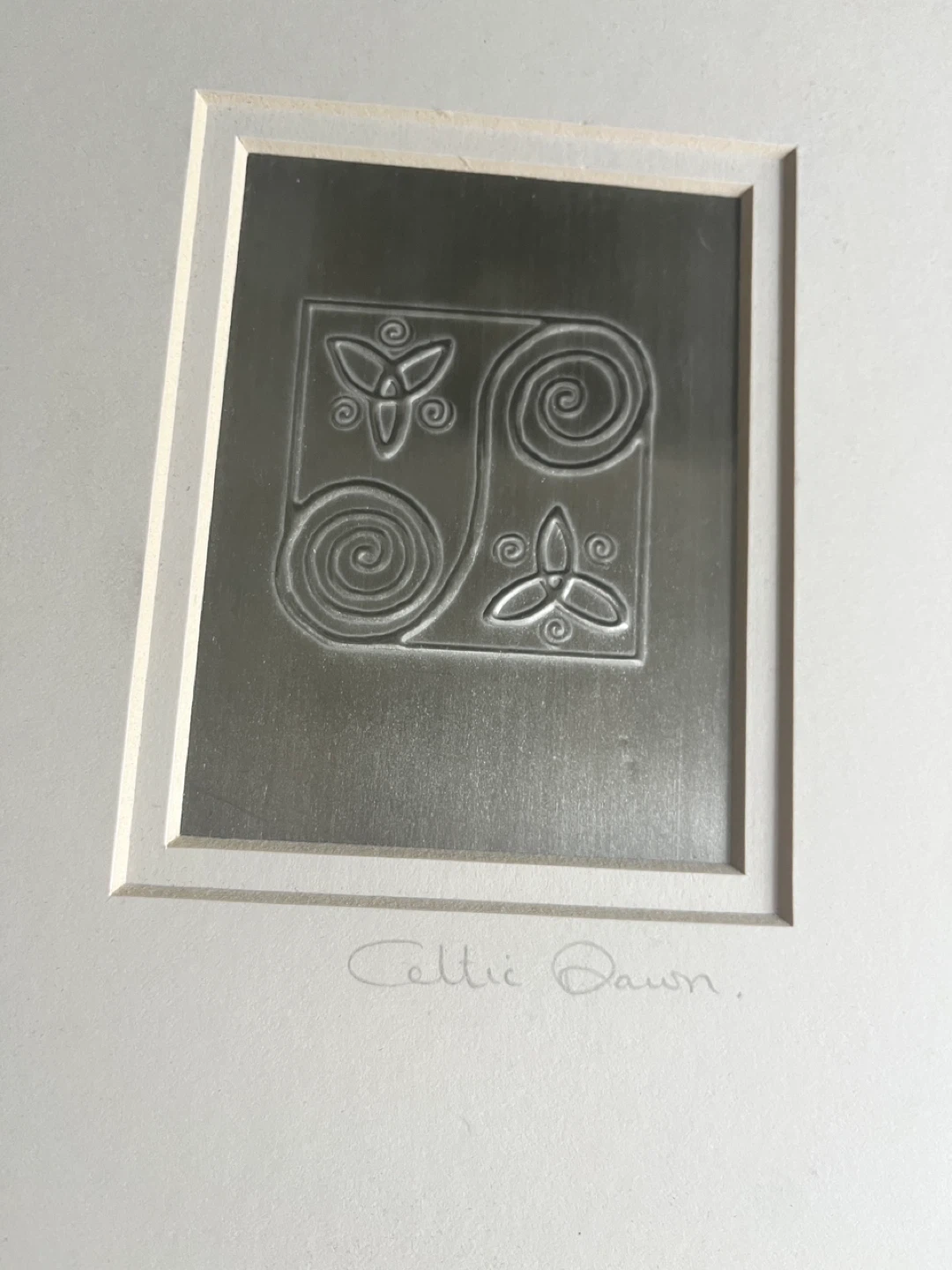 Early Ireland Map Tea Towel & Celtic Dawn Print - photo 3