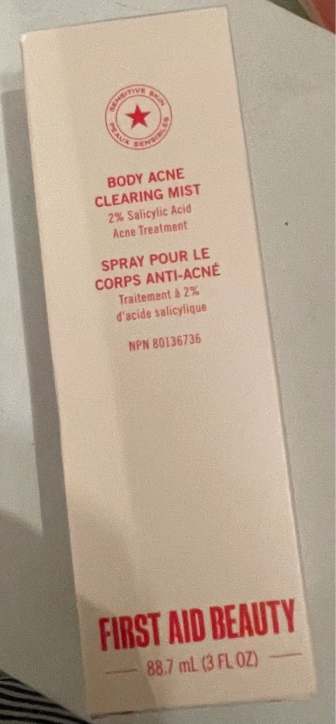 First Aid Beauty Body Acne Clearing Mist 88.7 mL