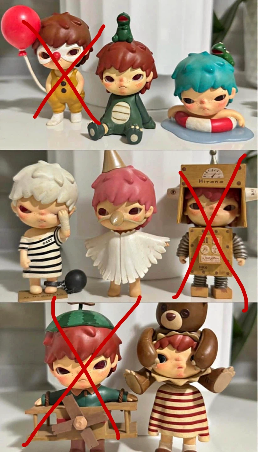 POP MART Hirono Le Petit Prince & Echo Blind Box Figurines