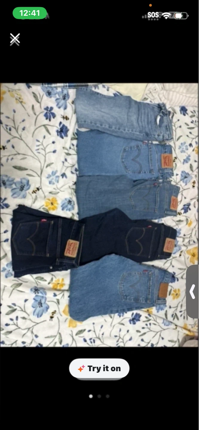Levi's Jeans Bundle (various sizes/washes)