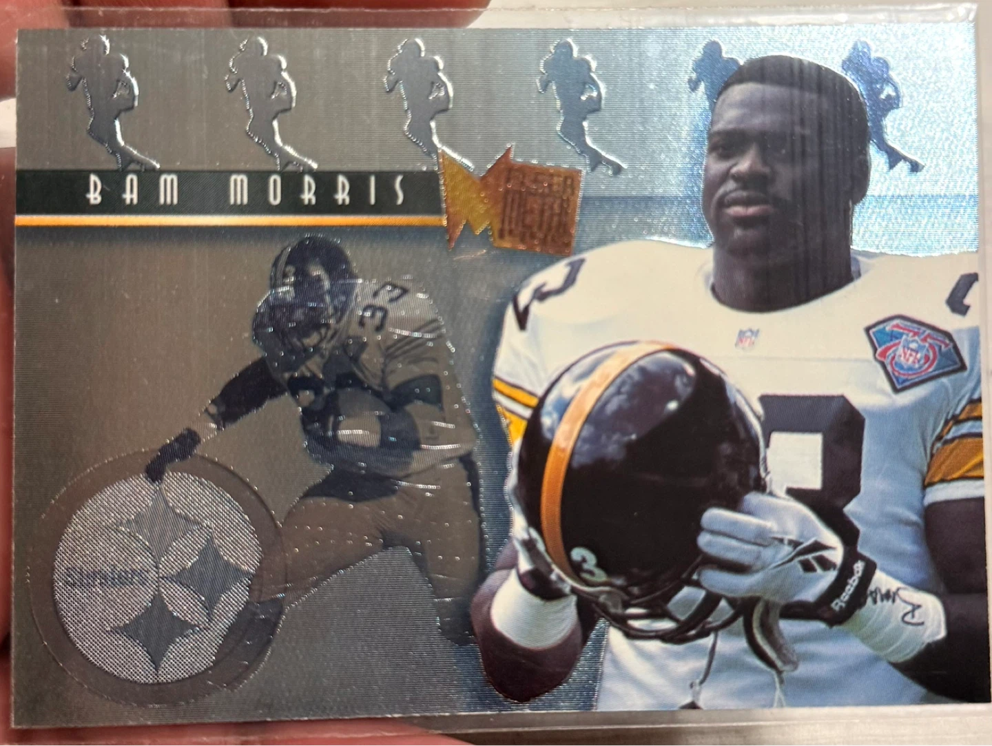 5 OF 12 CARD Bam Morris Limited Edition Platinum Portraits NFL