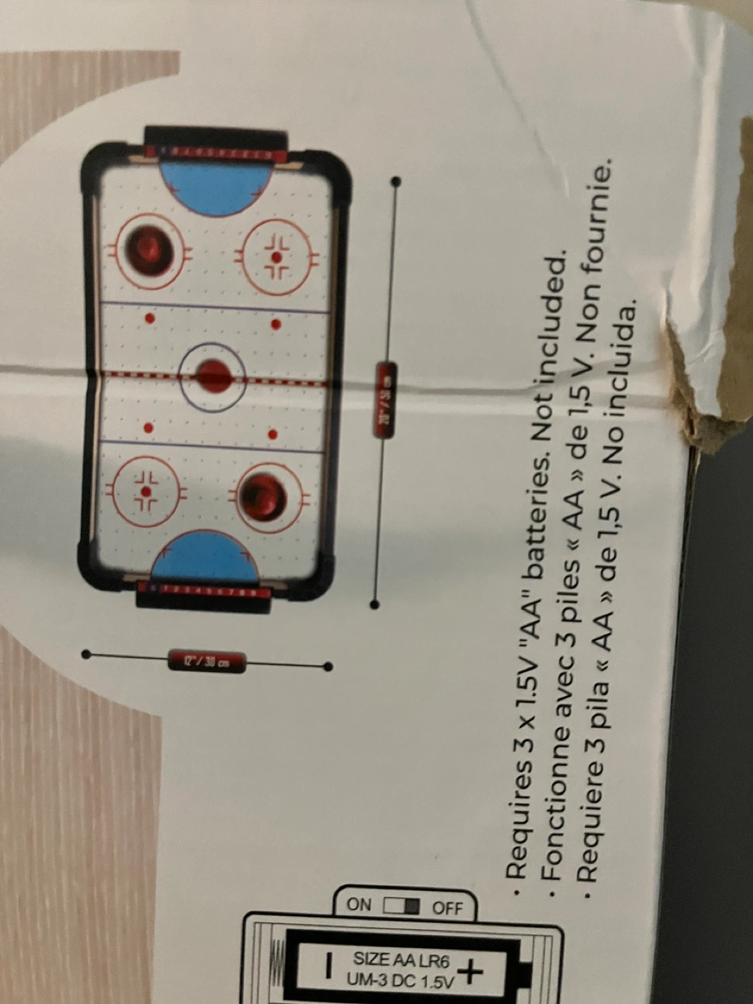 Deluxe Tabletop Air Hockey Game - photo 3