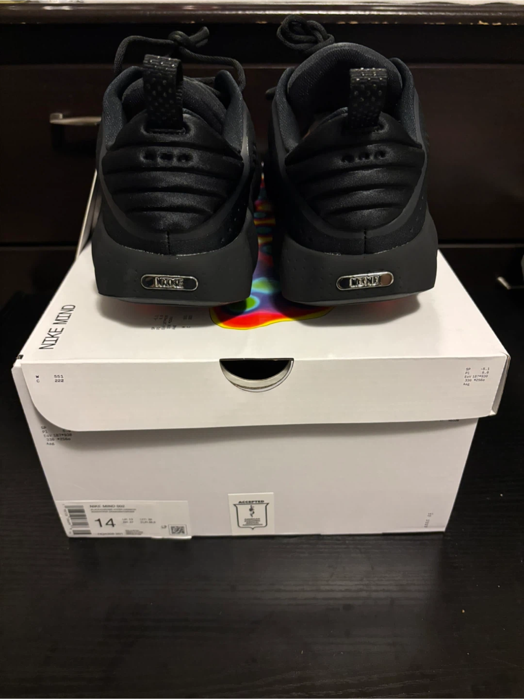 Nike Mind 002 Black size 14 Men’s/15.5 Women’s - photo 3