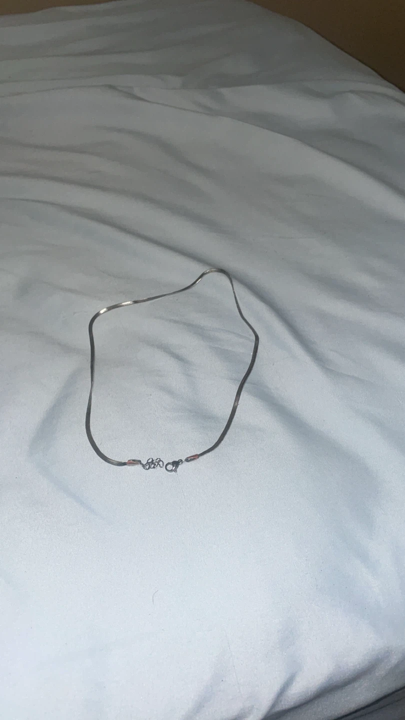 Real silver men’s chain