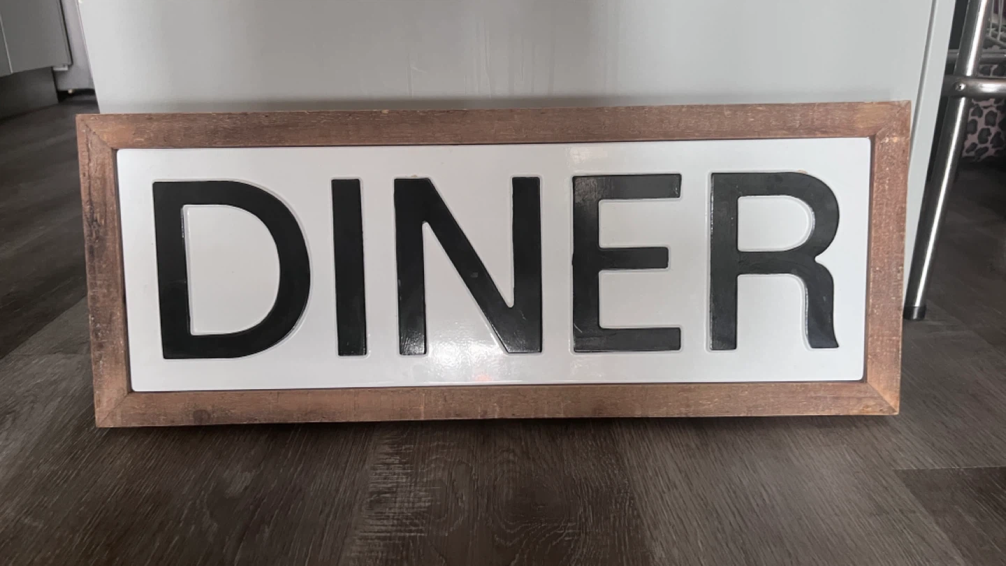 Ashland "Diner" Wall Sign