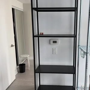 Black Metal Bookshelf