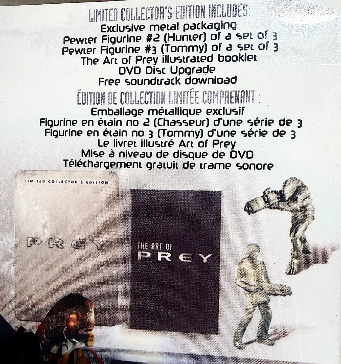 PREY (2006) Ltd Collector’s Ed Sealed - photo 4