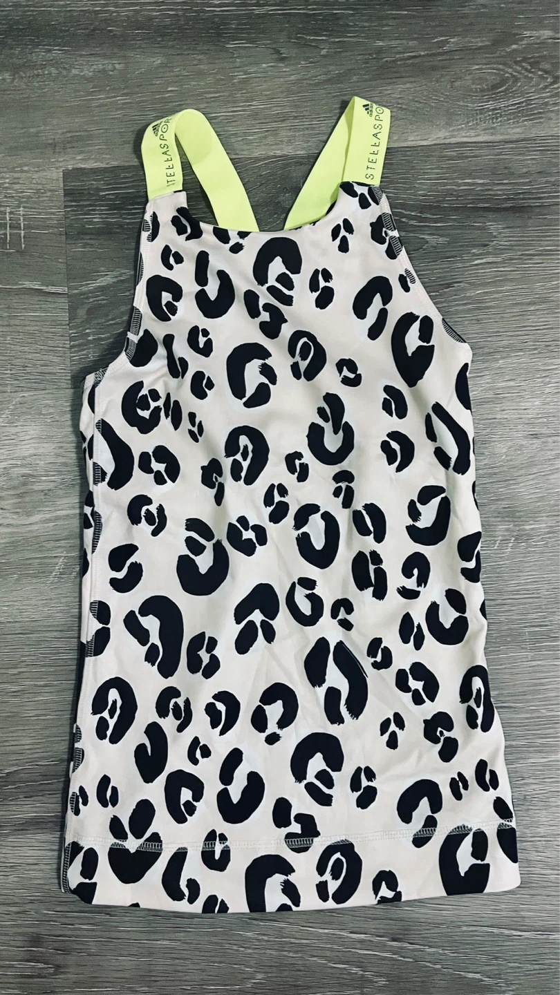 Adidas STELLASPORT Leopard Print Tank Top