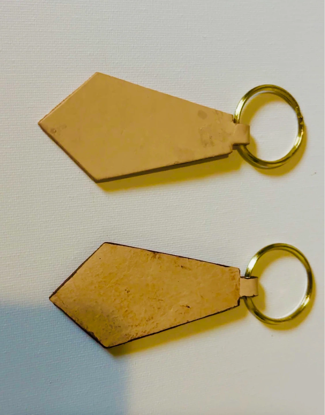 Handmade Leather Keychains - Set of 2 - photo 2