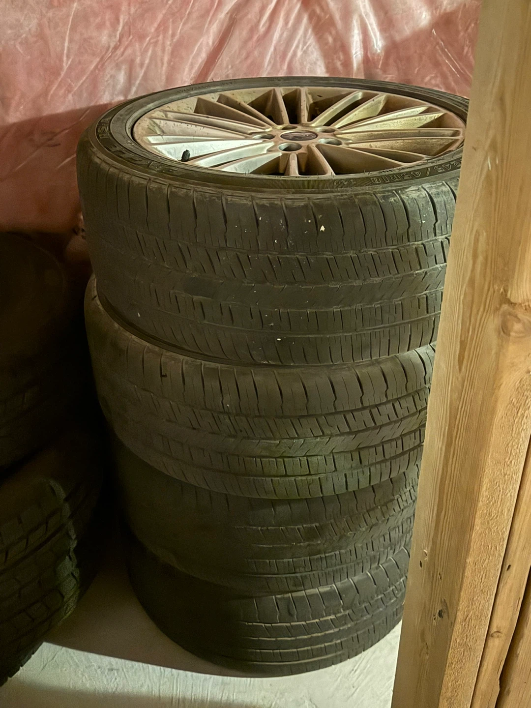 P245/45R18 All Season Tires with rims - photo 2