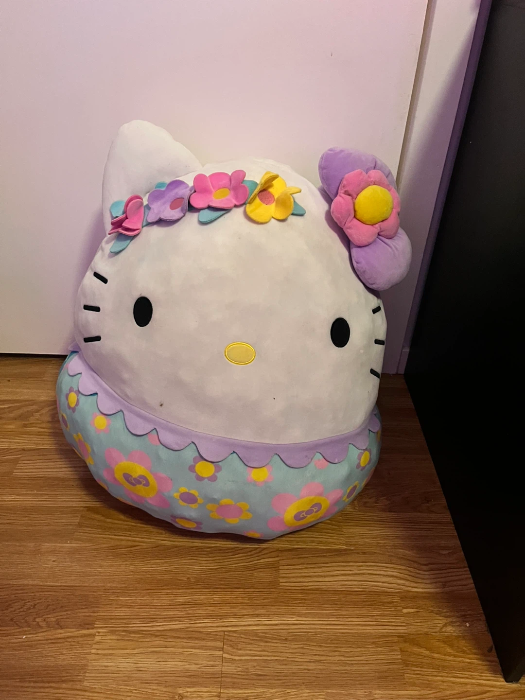 Hello Kitty Plush Toy with Flower Dress - photo 2