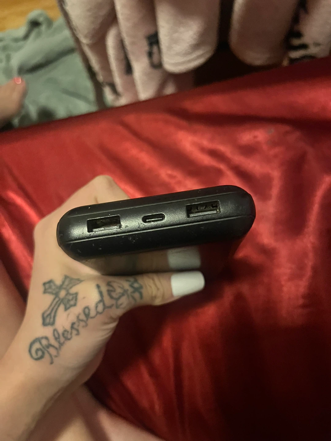 Black Portable Power Bank super long lasting - photo 2