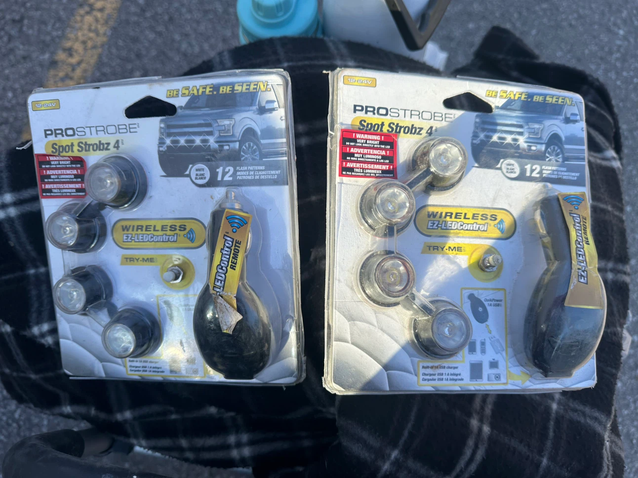 2 PROSTROPBE Spot Strobe 4 Wireless EZ-LED Control Lights