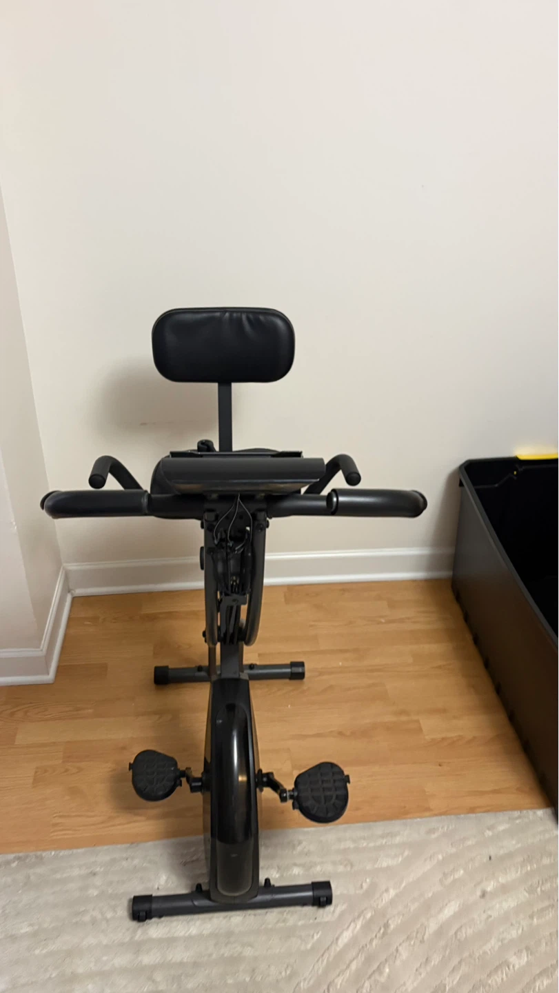 Black Exercise Bike