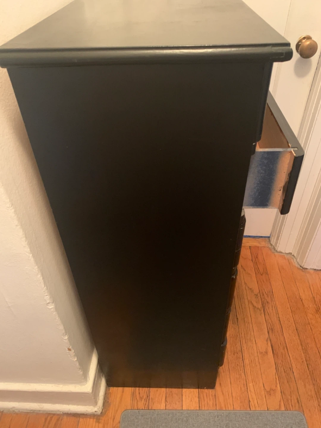 Black 6-Drawer Dresser/Cabinet - photo 3