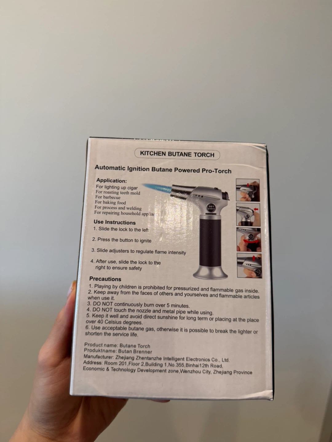 Kitchen Butane Torch - photo 2