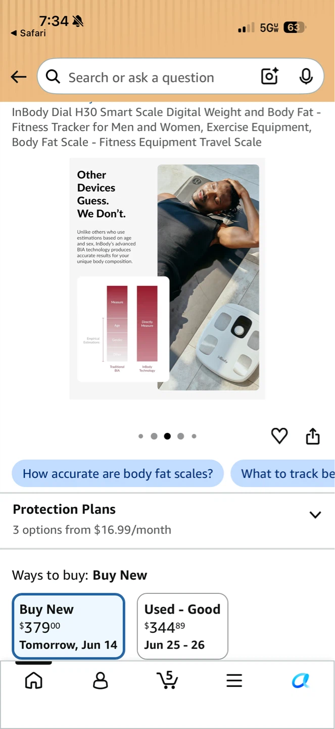 InBody Dial H30 Smart Scale Digital Body Fat Scale - photo 5