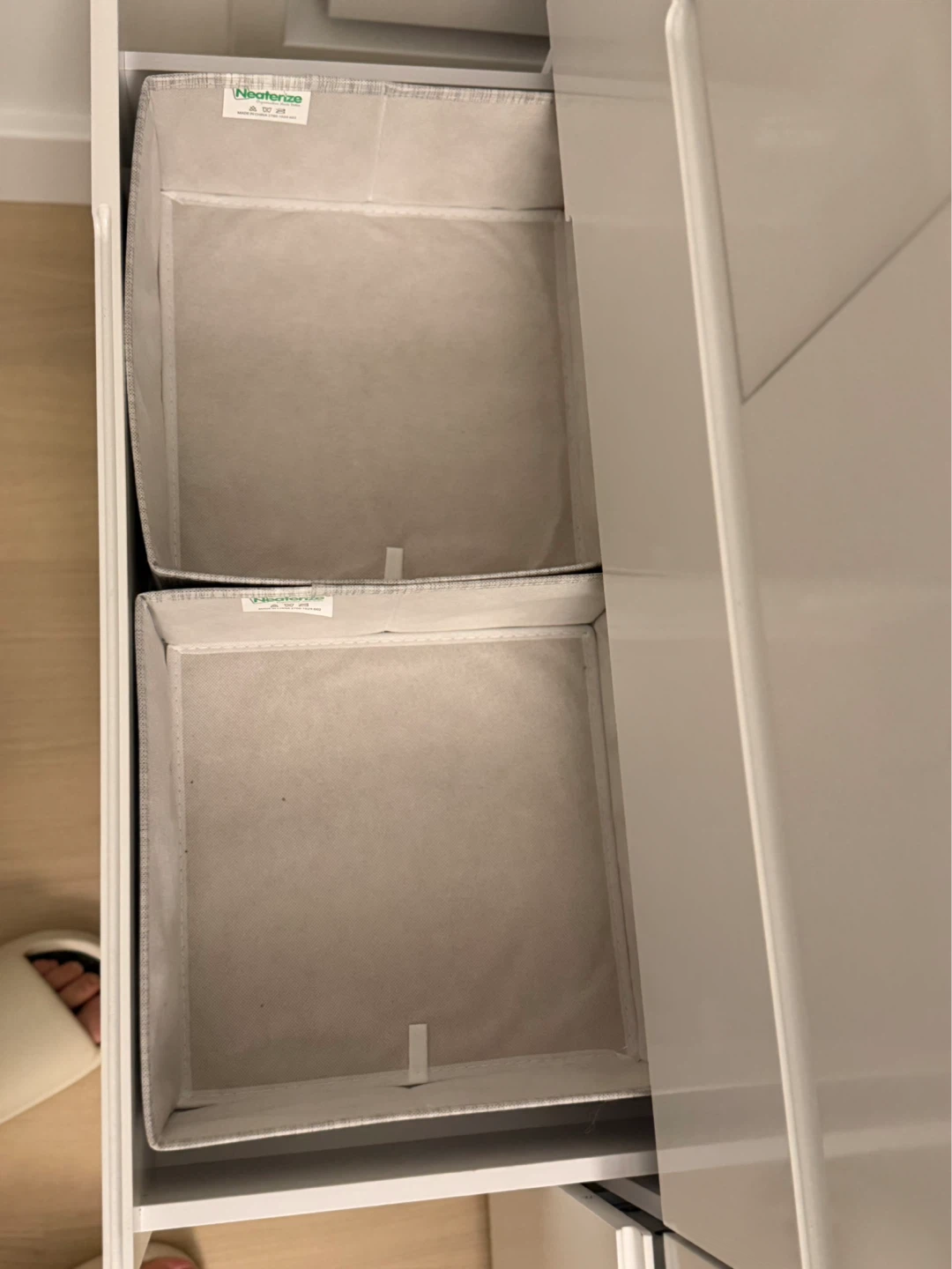 Fabric Drawer Organizer Bins (Set of 4) - photo 3
