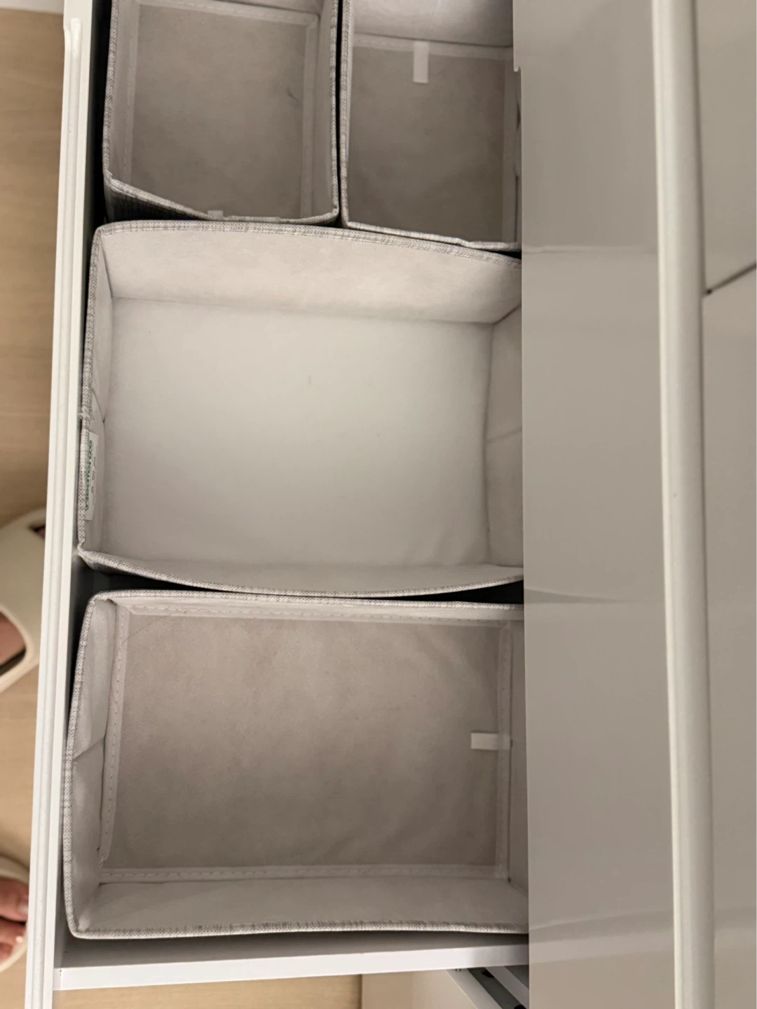 Fabric Drawer Organizer Bins (Set of 4) - photo 2